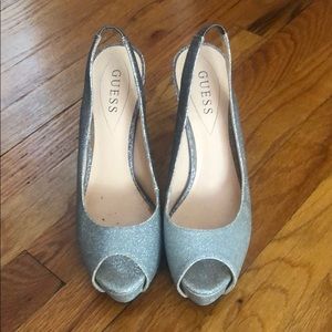 Silver heels